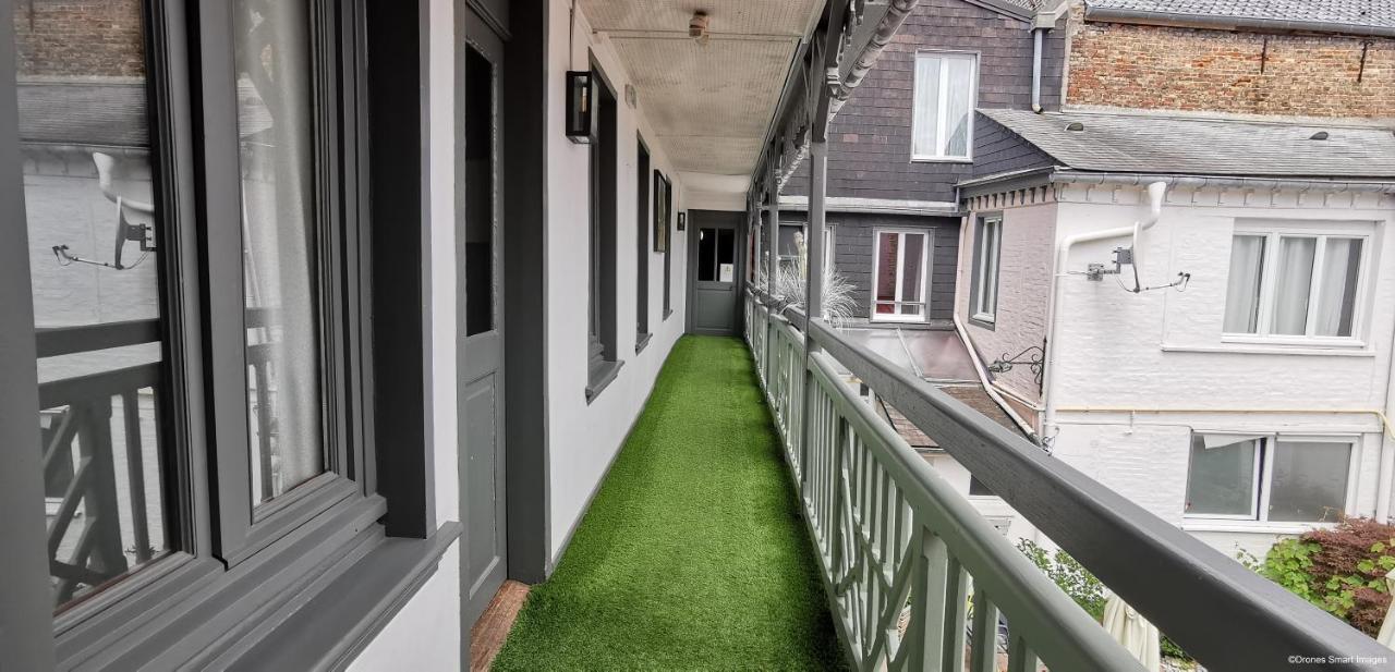 The Originals Boutique, Hotel La Colonne De Bronze, Saint-Valery-Sur-Somme Bagian luar foto