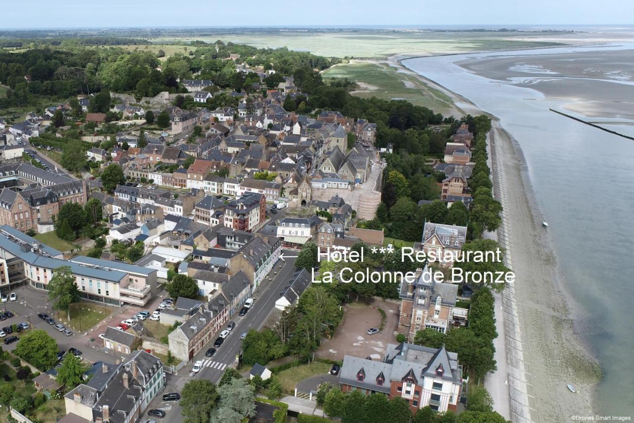 The Originals Boutique, Hotel La Colonne De Bronze, Saint-Valery-Sur-Somme Bagian luar foto