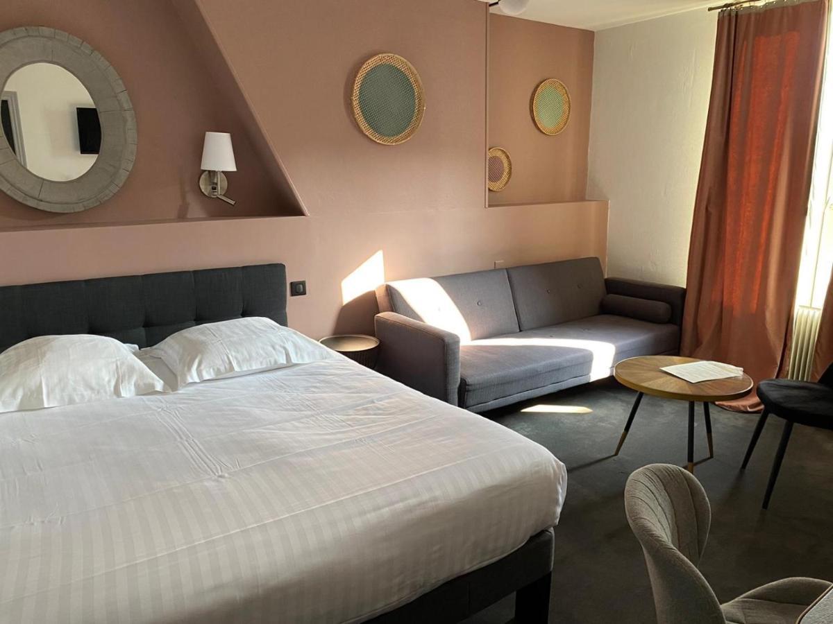 The Originals Boutique, Hotel La Colonne De Bronze, Saint-Valery-Sur-Somme Bagian luar foto