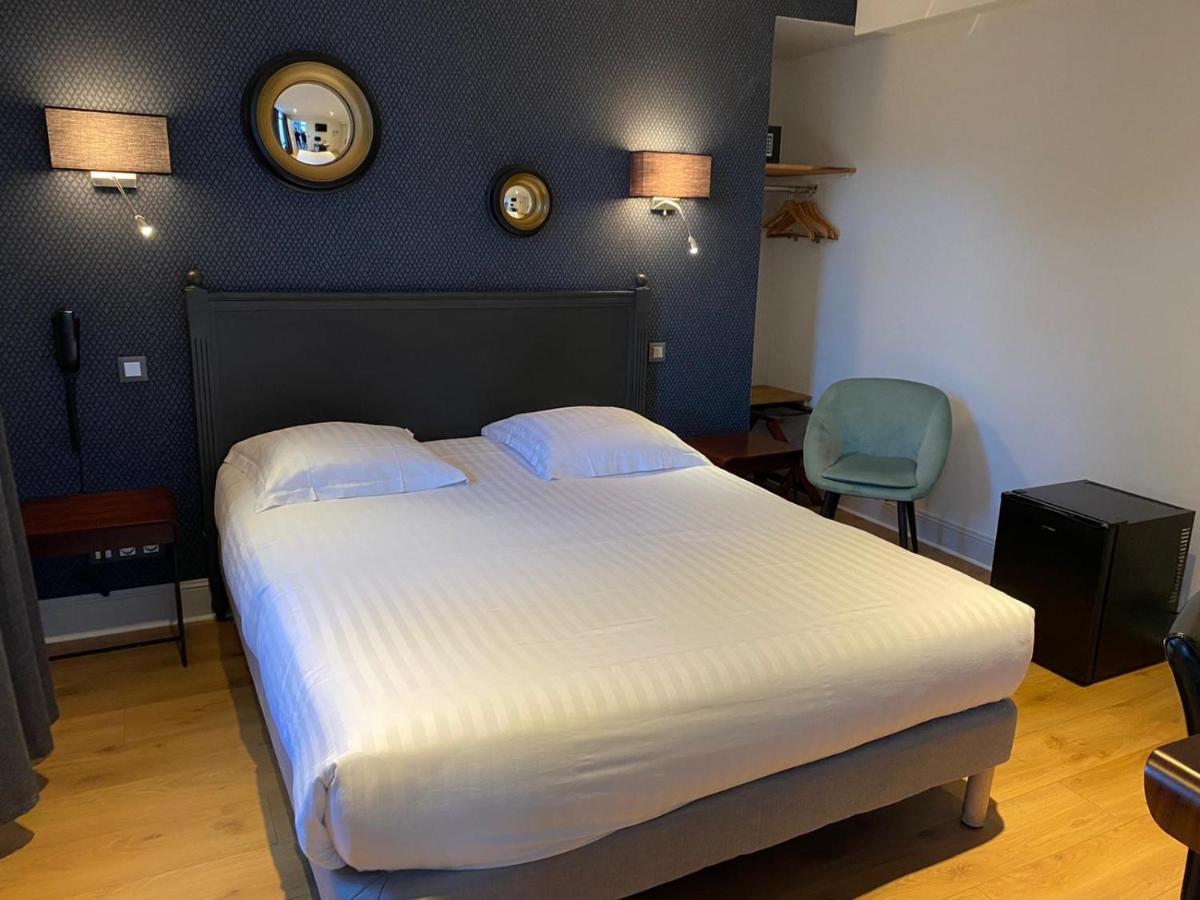The Originals Boutique, Hotel La Colonne De Bronze, Saint-Valery-Sur-Somme Bagian luar foto