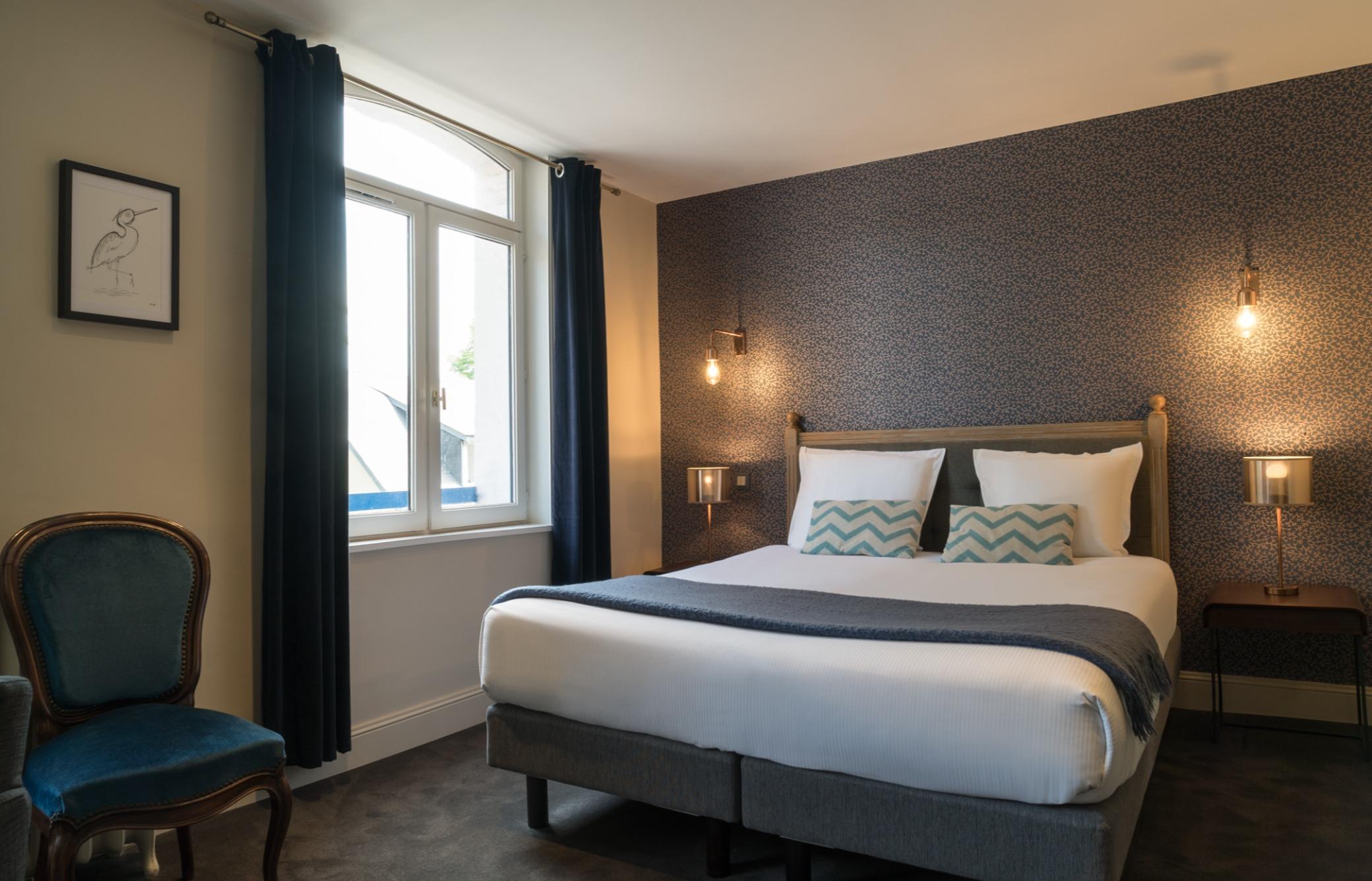 The Originals Boutique, Hotel La Colonne De Bronze, Saint-Valery-Sur-Somme Bagian luar foto