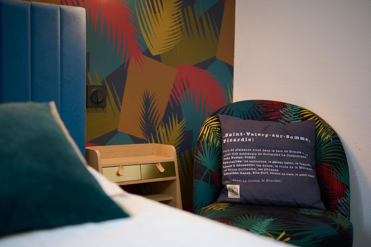 The Originals Boutique, Hotel La Colonne De Bronze, Saint-Valery-Sur-Somme Bagian luar foto
