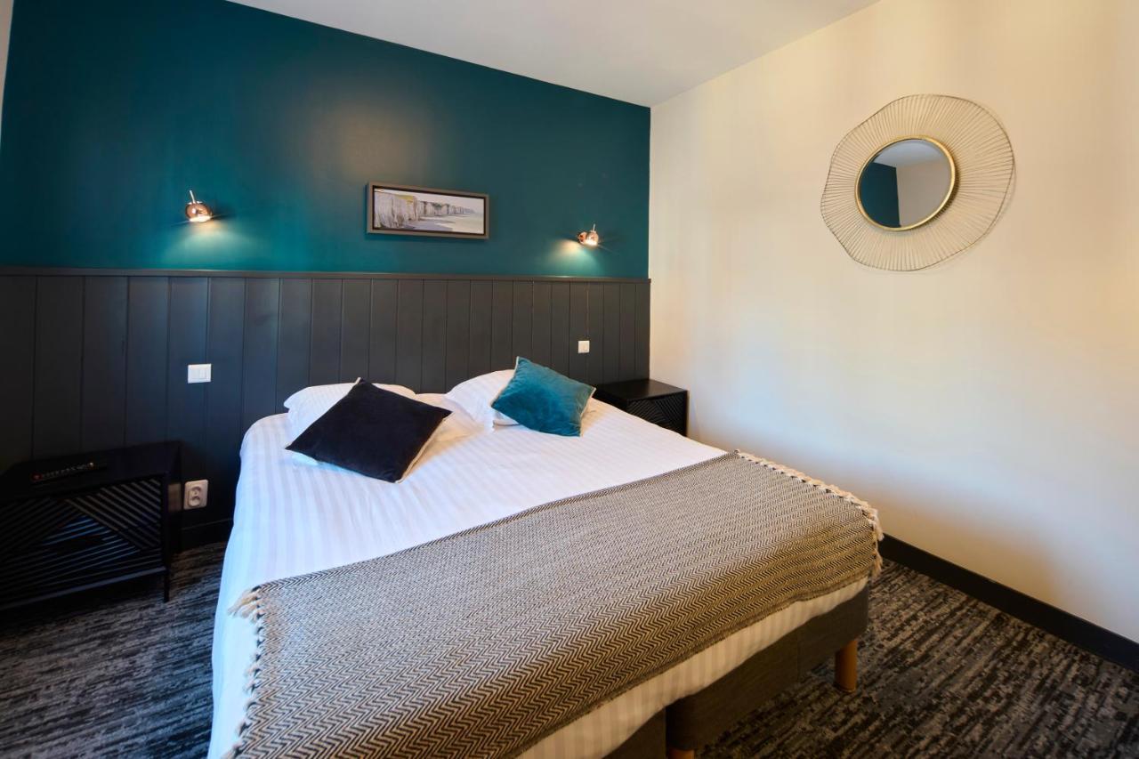 The Originals Boutique, Hotel La Colonne De Bronze, Saint-Valery-Sur-Somme Bagian luar foto