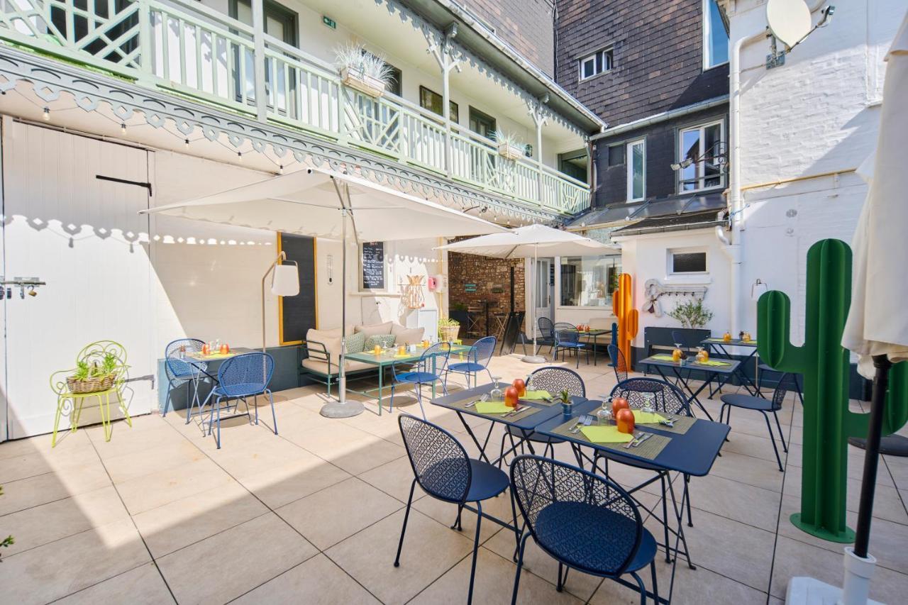 The Originals Boutique, Hotel La Colonne De Bronze, Saint-Valery-Sur-Somme Bagian luar foto