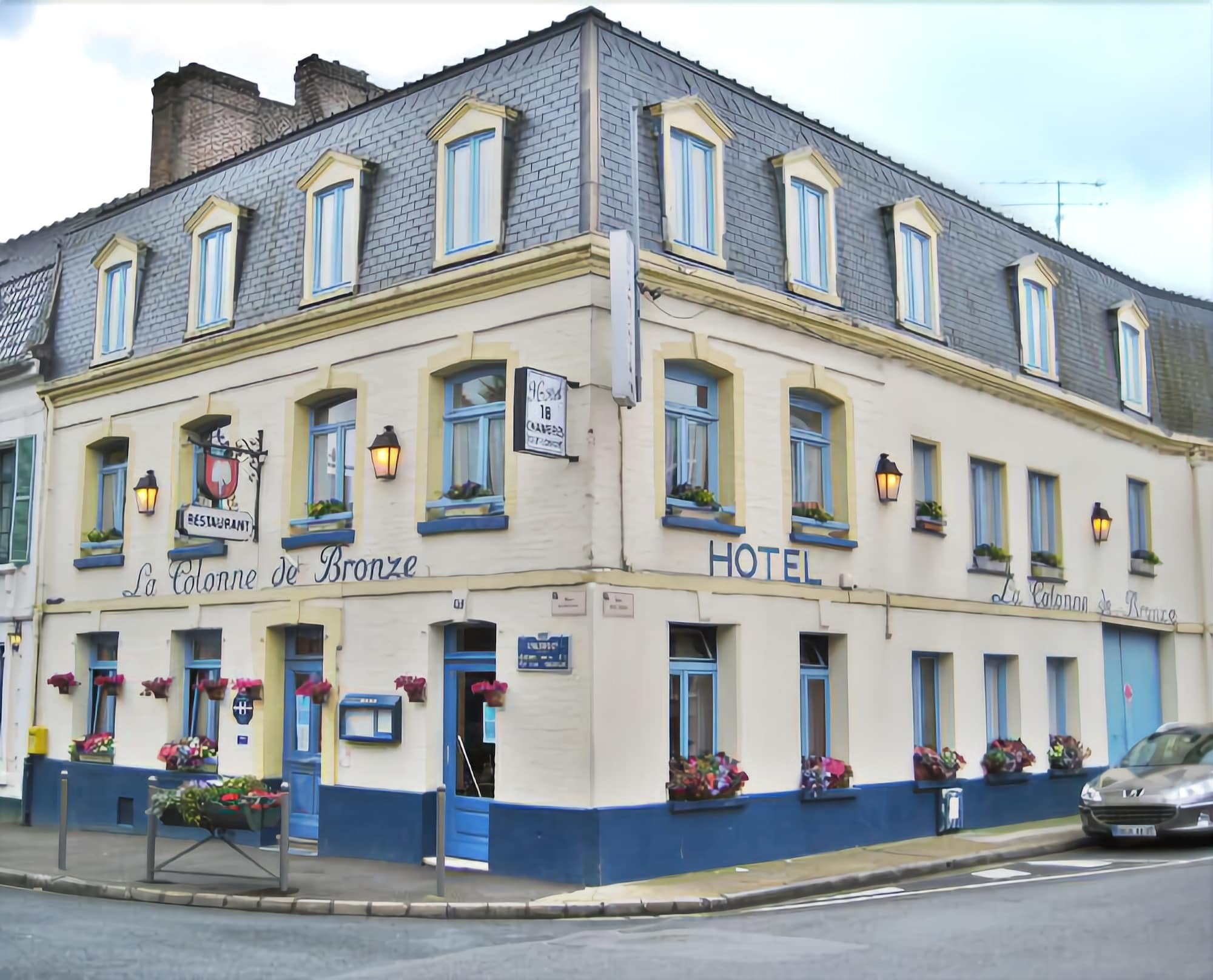 The Originals Boutique, Hotel La Colonne De Bronze, Saint-Valery-Sur-Somme Bagian luar foto